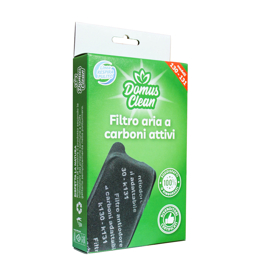 Filtro carbone per odori per VK 130-131 Domus Clean - Adattabile